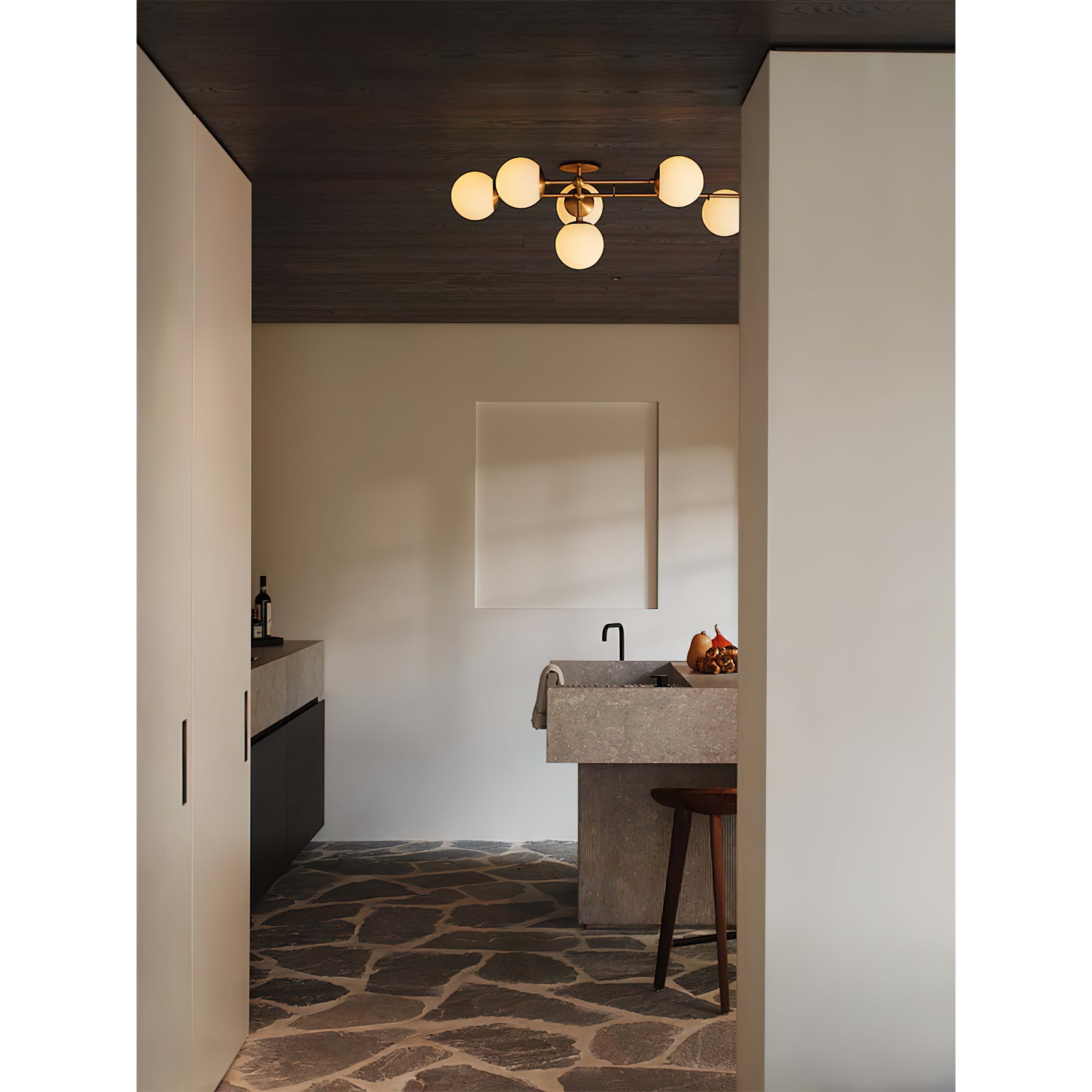 Ulfuvyo Modern Minimalist Glass Metal Wall Lamp