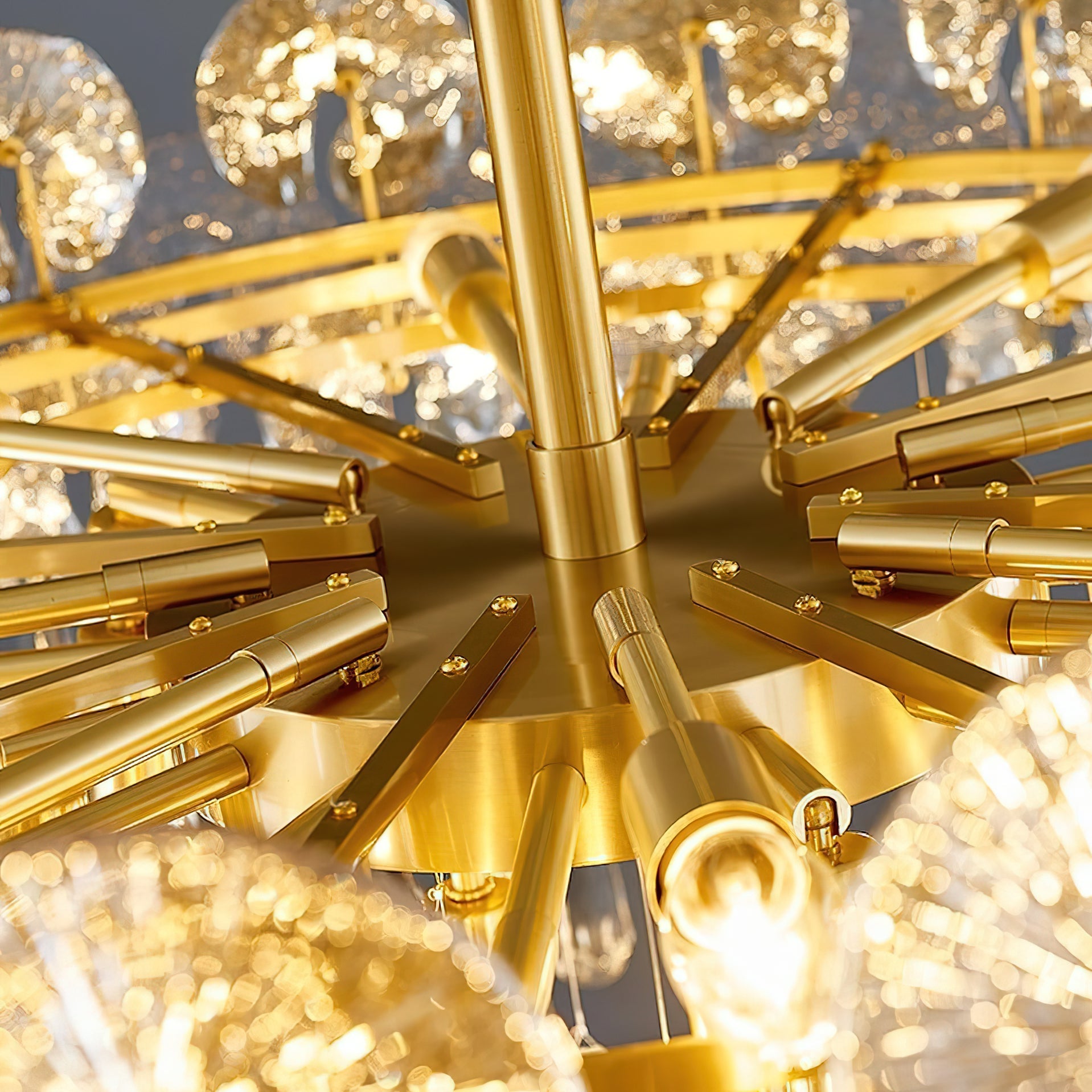 Caeluvyo Postmodern Luxury Elegance Crystal Chandelier