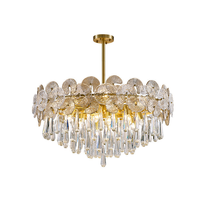 Caeluvyo Postmodern Luxury Elegance Crystal Chandelier