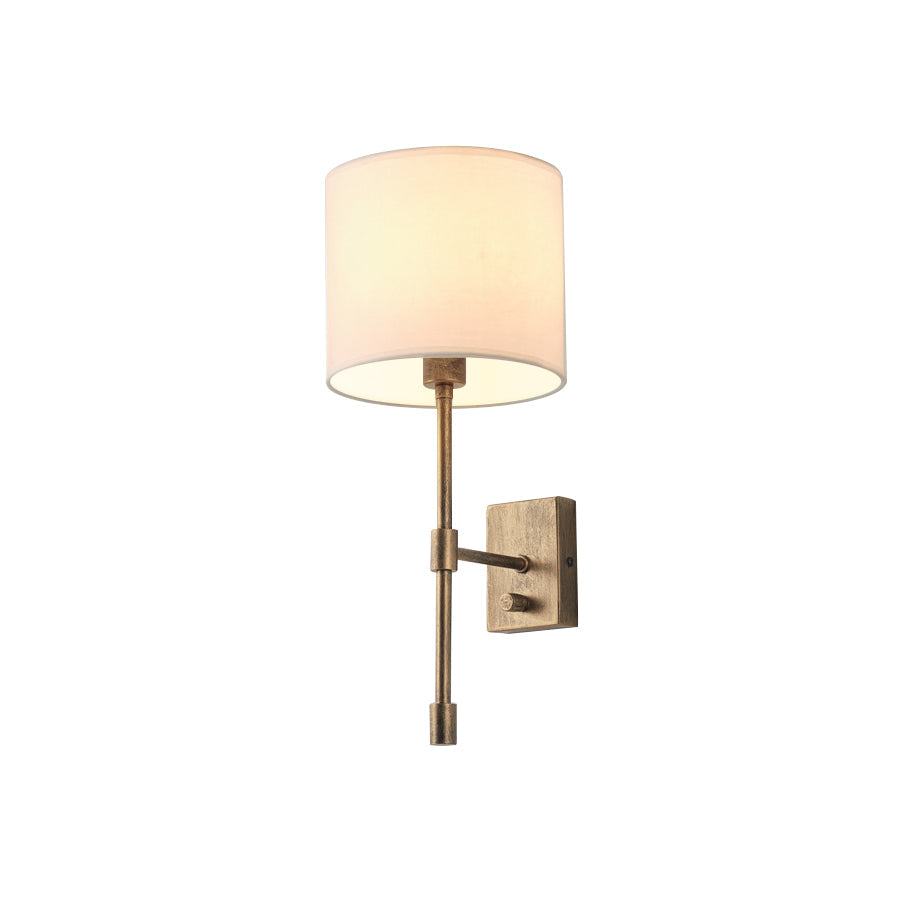 Eirikuvyo Modern Minimalist Metal Fabric Wall Lamp - Lamp Copper