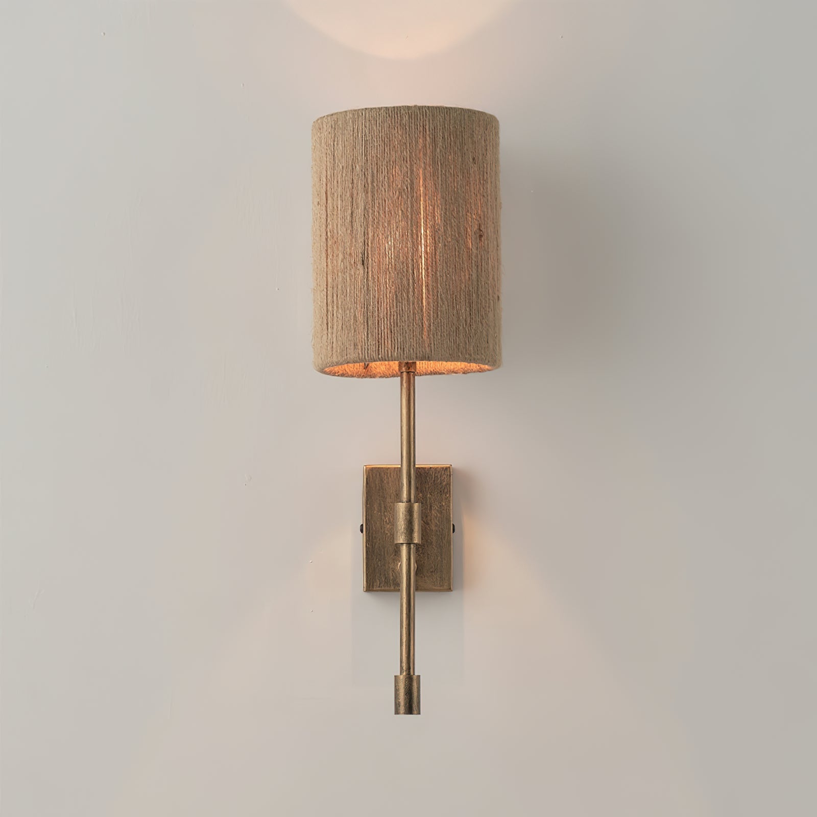 Eirikuvyo Modern Minimalist Metal Fabric Wall Lamp - Lamp Copper