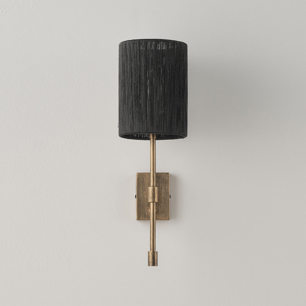 Eirikuvyo Modern Minimalist Metal Fabric Wall Lamp - Lamp Copper