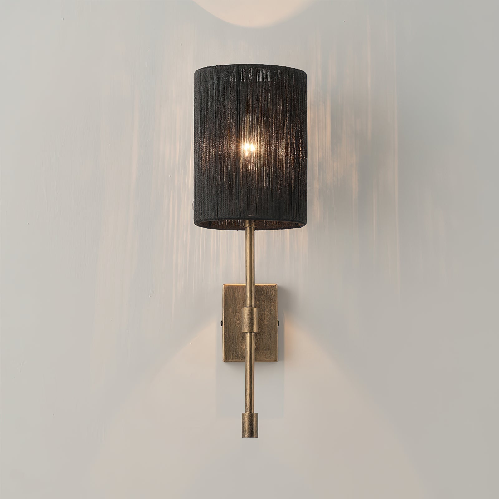 Eirikuvyo Modern Minimalist Metal Fabric Wall Lamp - Lamp Copper