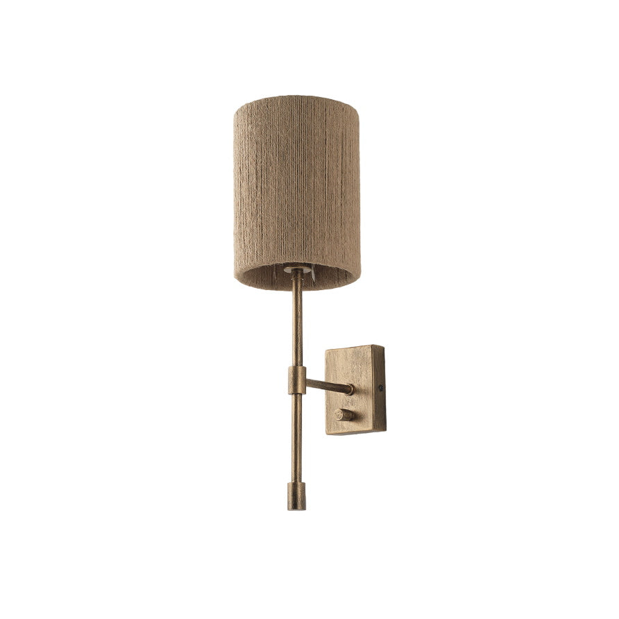 Eirikuvyo Modern Minimalist Metal Fabric Wall Lamp - Lamp Copper