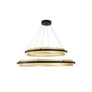 Himinuvyo Modern Minimalist LED Acrylic Metal Chandelier