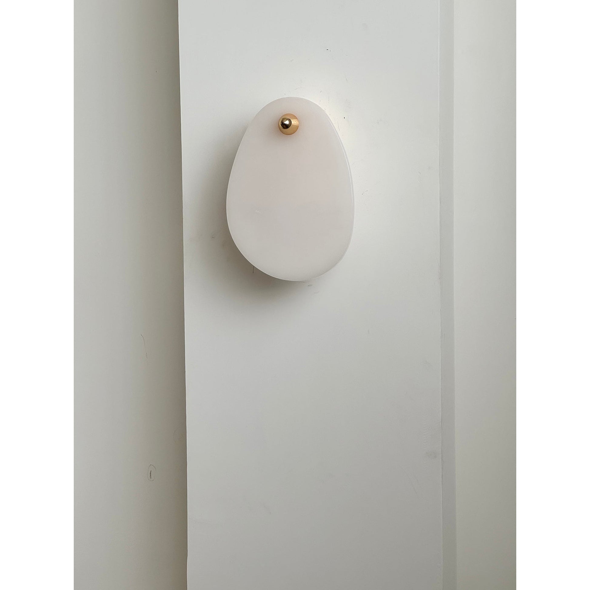 Norduvys Modern Luxurious Metal Marble Wall Lamp - Lamp Copper