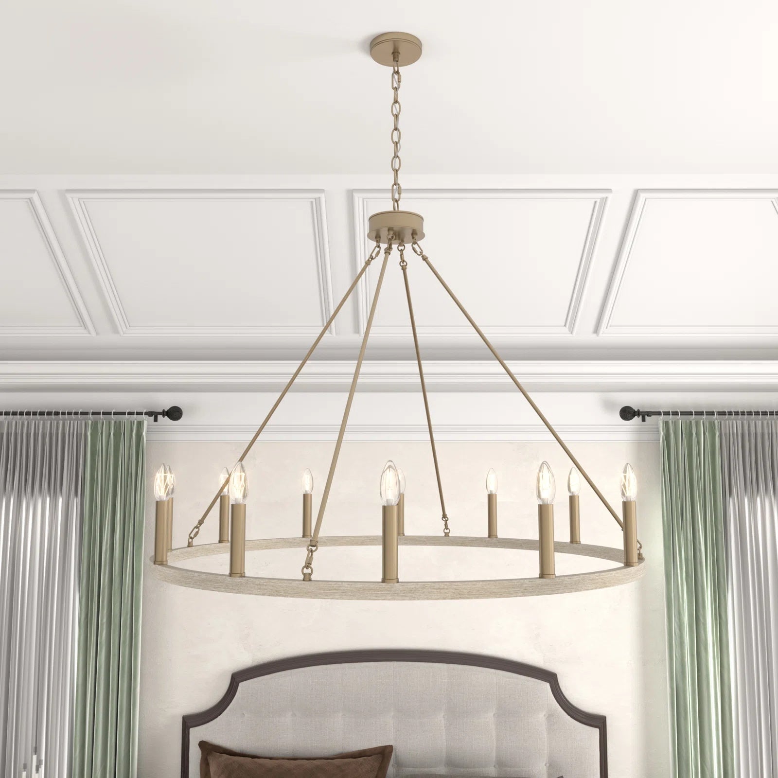 Mjolkuvyo Modern Minimalist Metal Chandelier