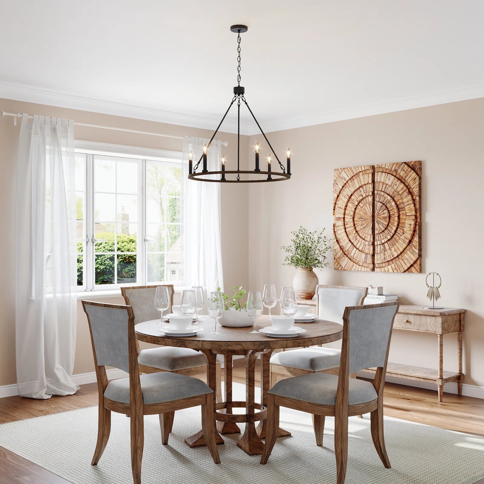 Mjolkuvyo Modern Minimalist Metal Chandelier