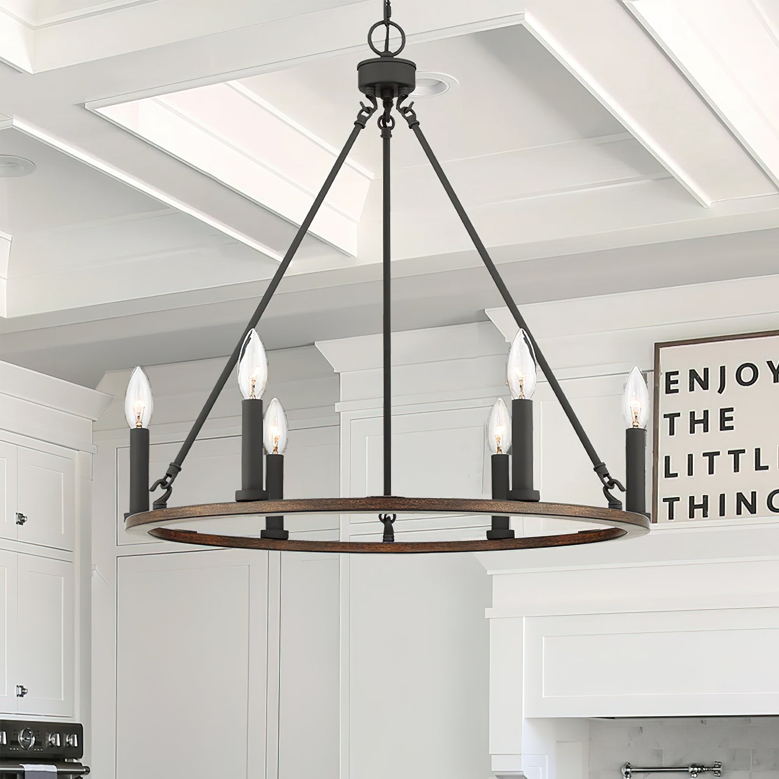 Mjolkuvyo Modern Minimalist Metal Chandelier