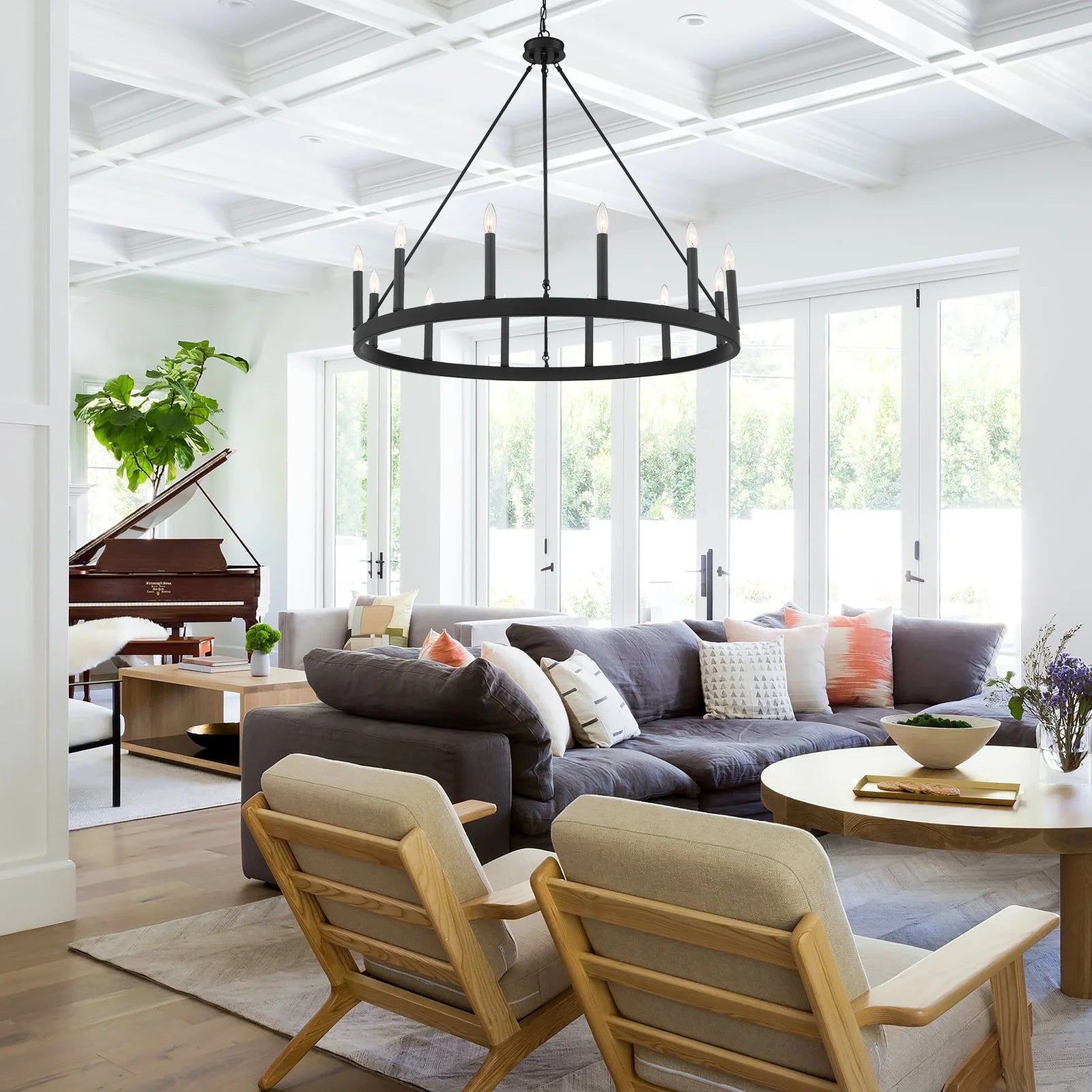 Mjolkuvyo Modern Minimalist Metal Chandelier