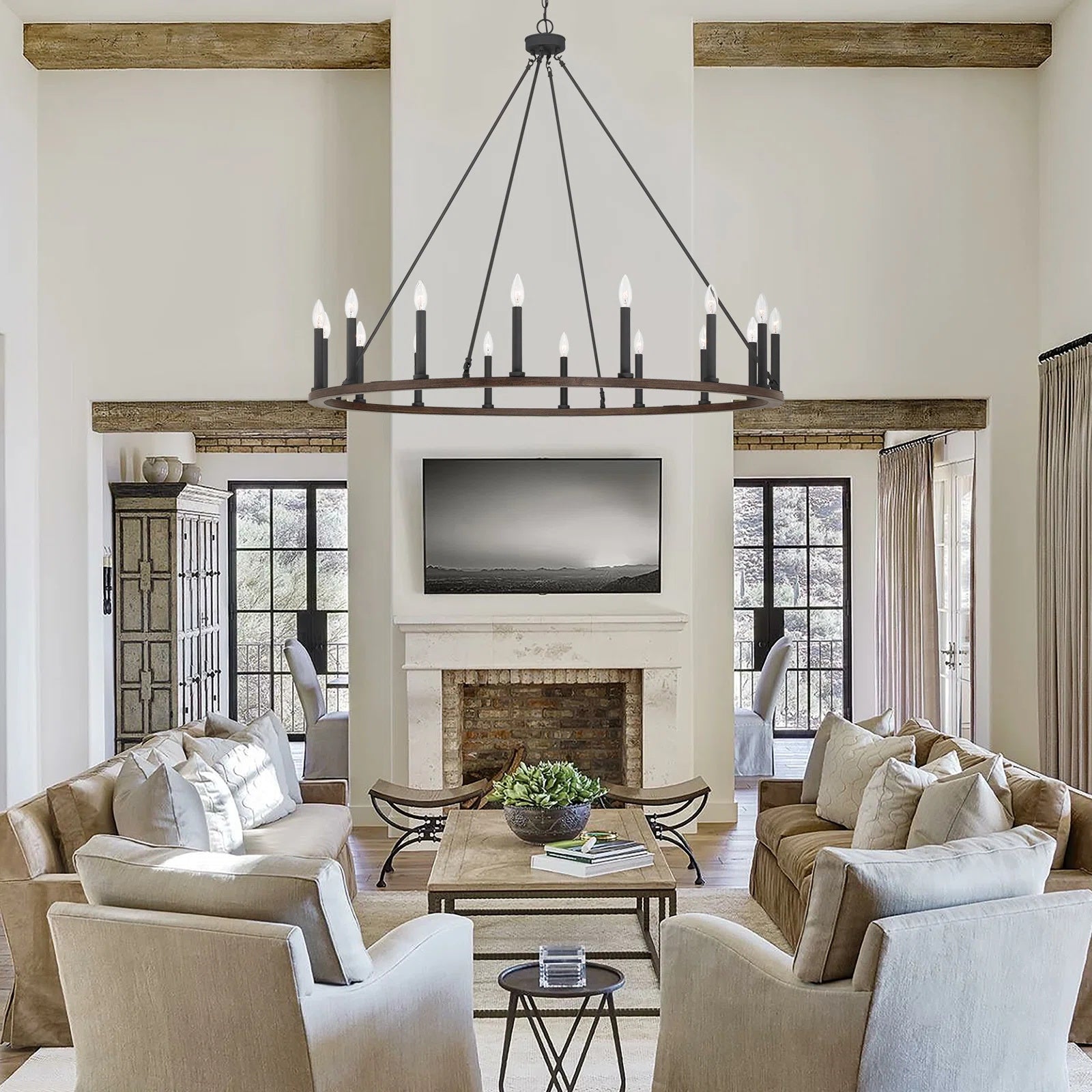 Mjolkuvyo Modern Minimalist Metal Chandelier