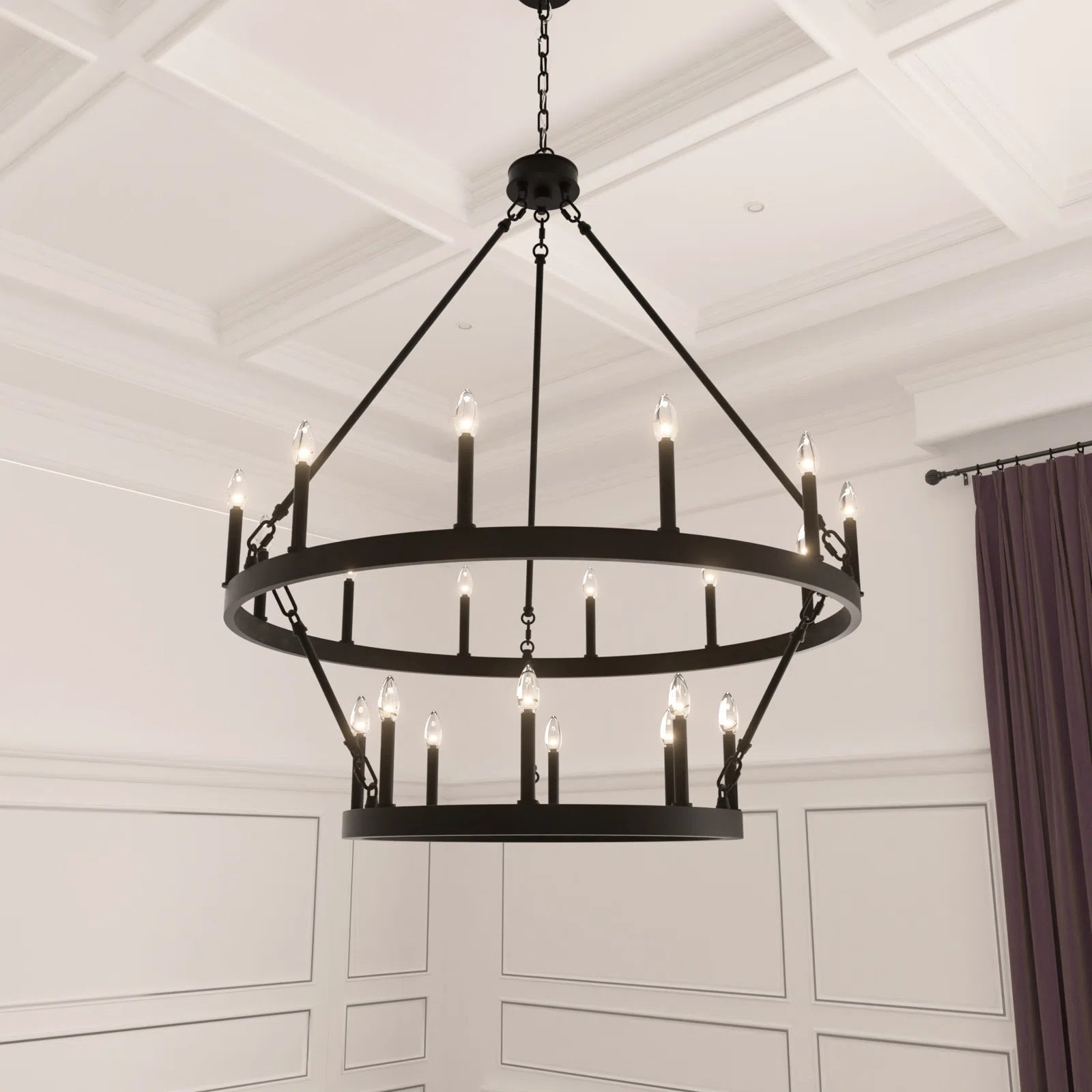 Mjolkuvyo Modern Minimalist Metal Chandelier