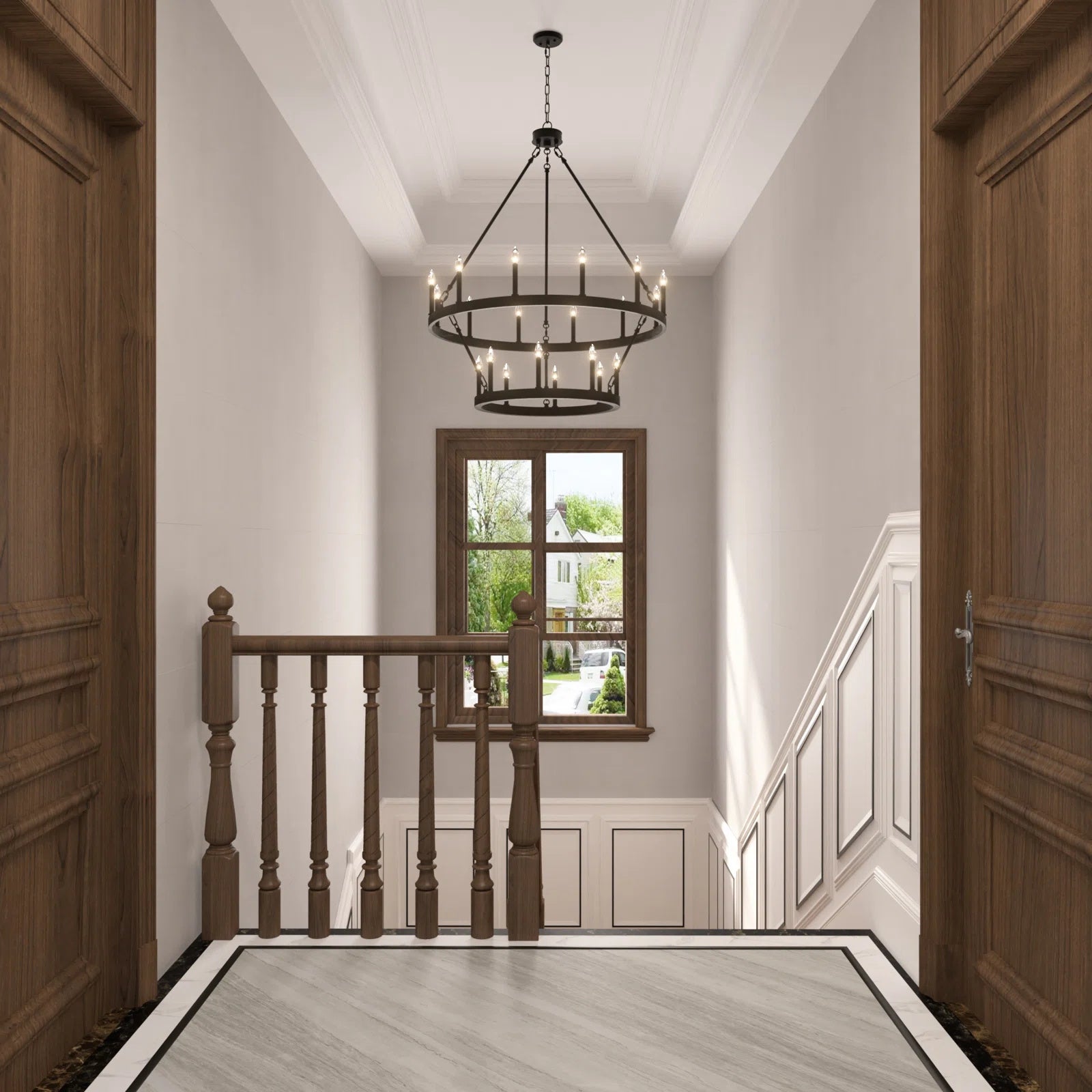 Mjolkuvyo Modern Minimalist Metal Chandelier