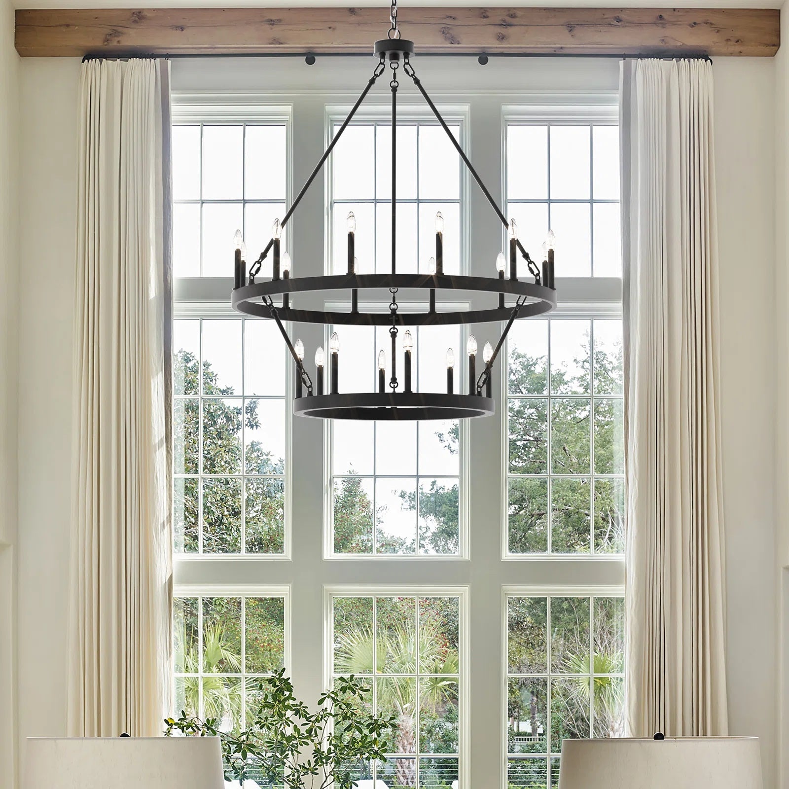 Mjolkuvyo Modern Minimalist Metal Chandelier
