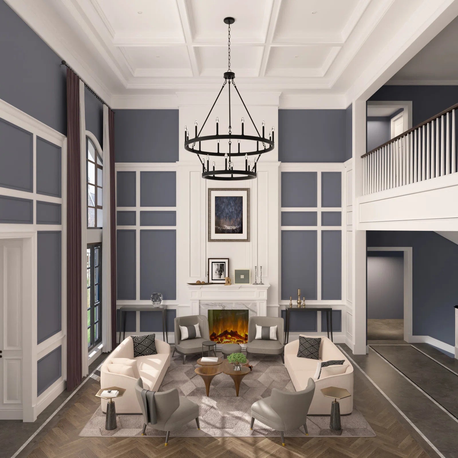 Mjolkuvyo Modern Minimalist Metal Chandelier