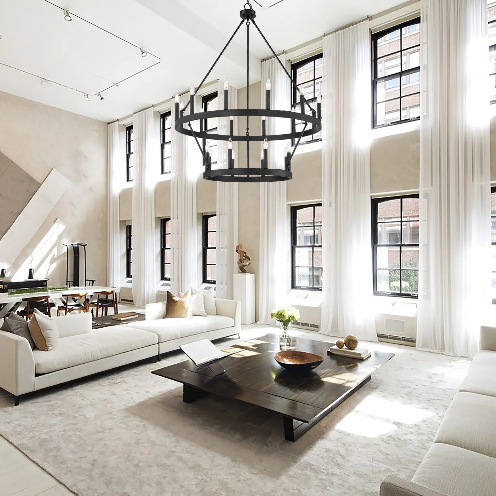 Mjolkuvyo Modern Minimalist Metal Chandelier