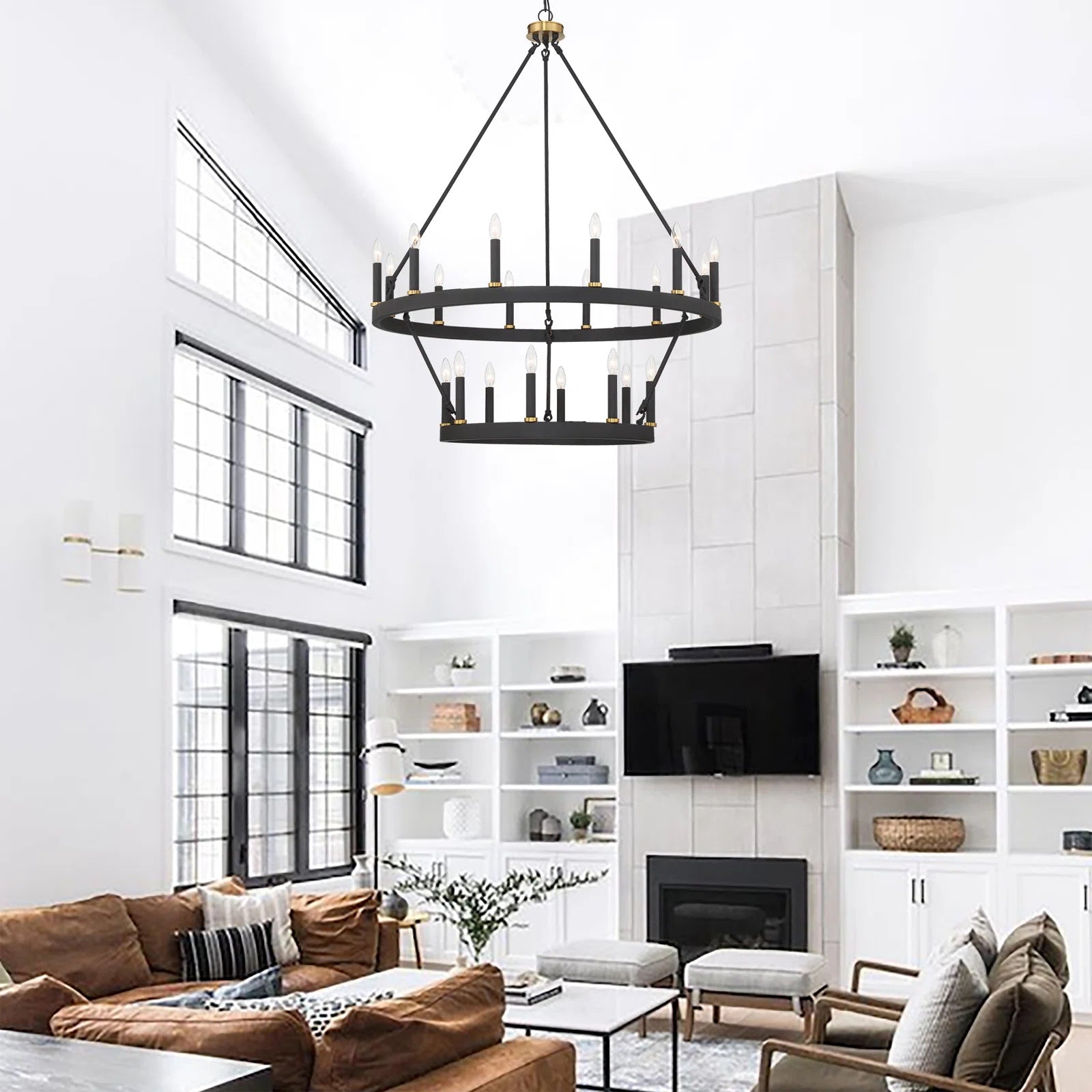 Mjolkuvyo Modern Minimalist Metal Chandelier