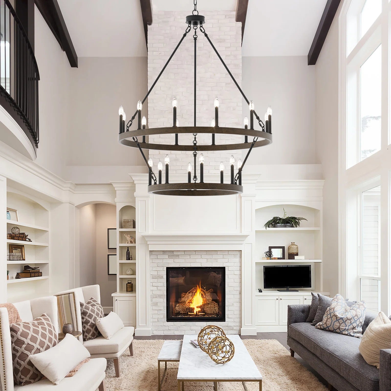 Mjolkuvyo Modern Minimalist Metal Chandelier
