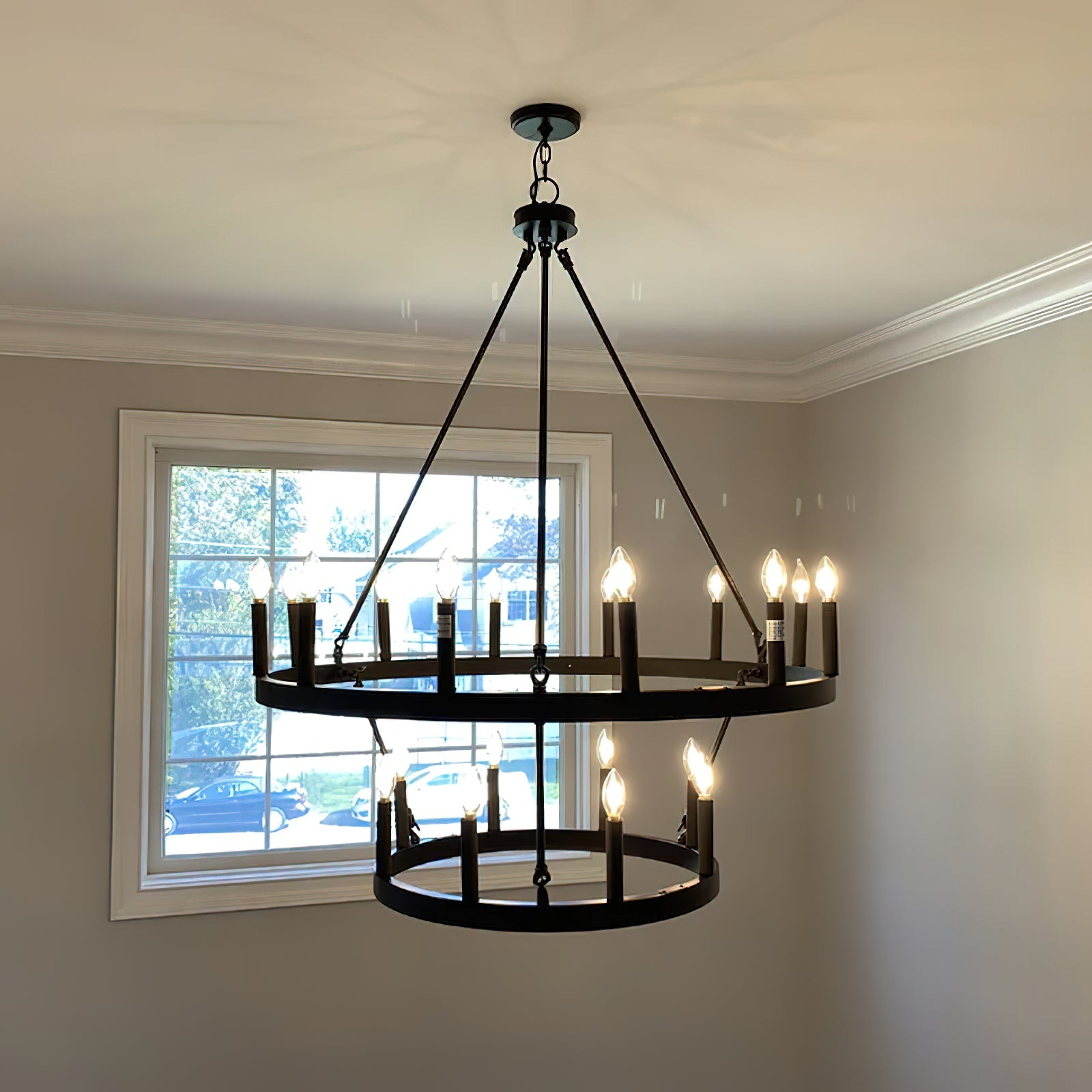 Mjolkuvyo Modern Minimalist Metal Chandelier