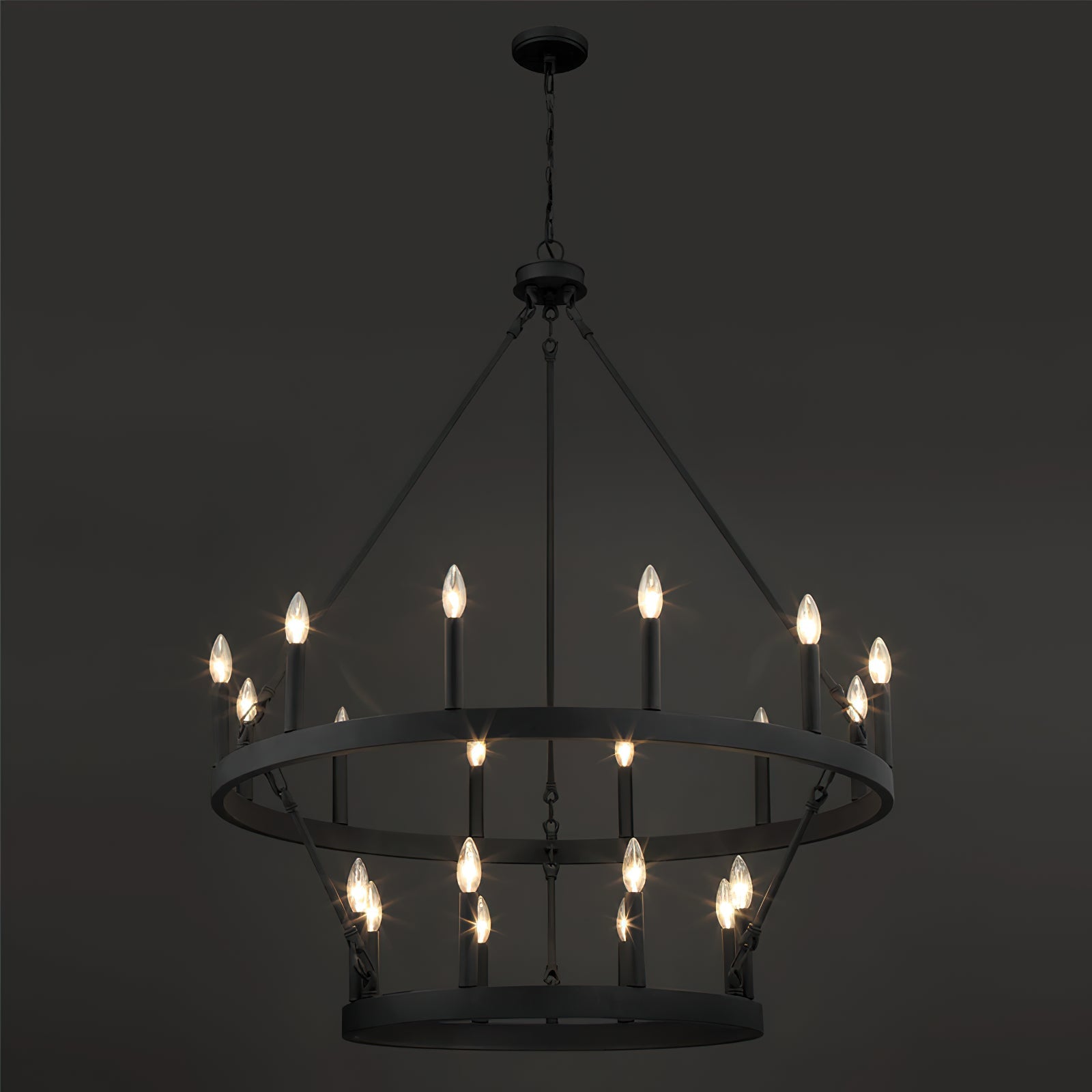 Mjolkuvyo Modern Minimalist Metal Chandelier