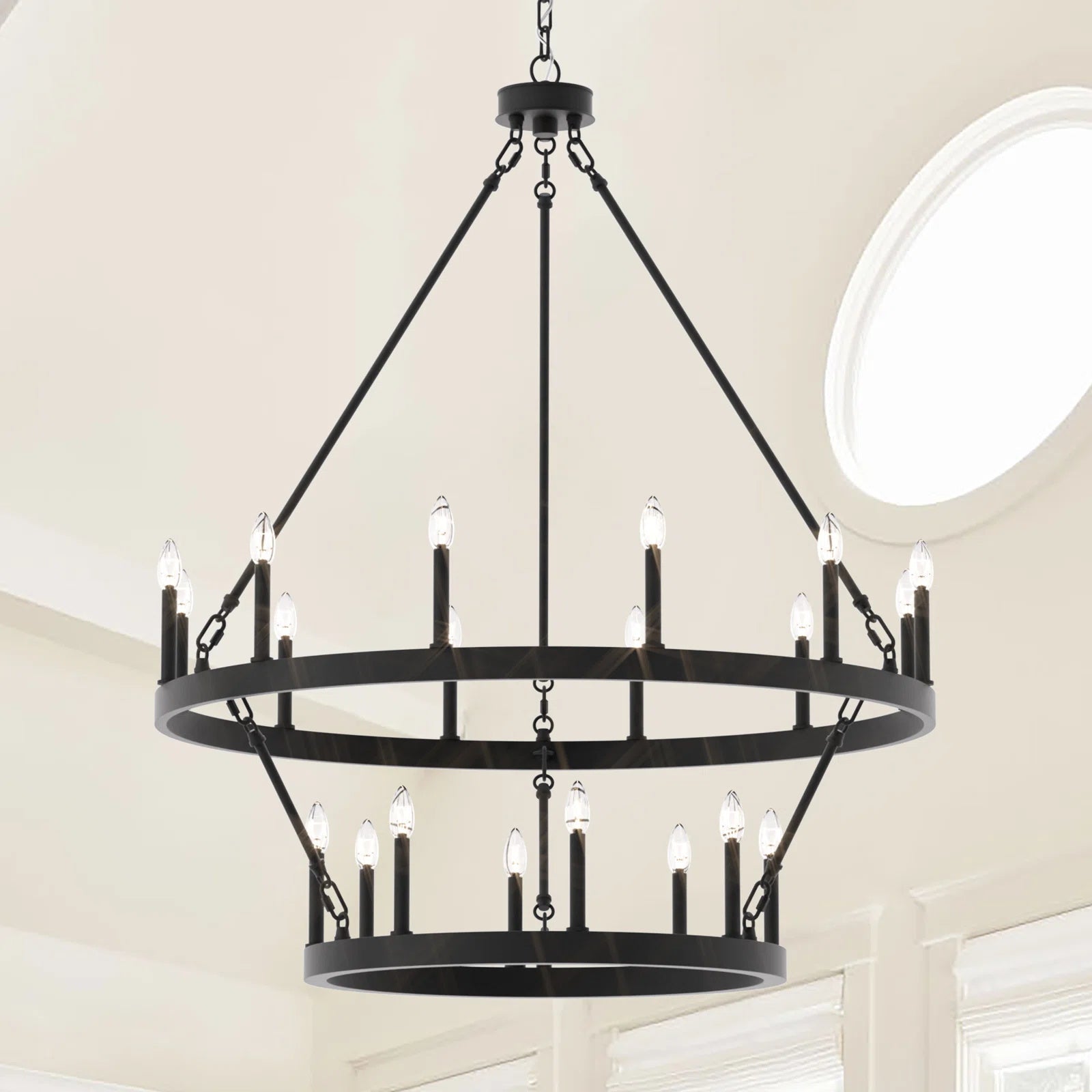 Mjolkuvyo Modern Minimalist Metal Chandelier