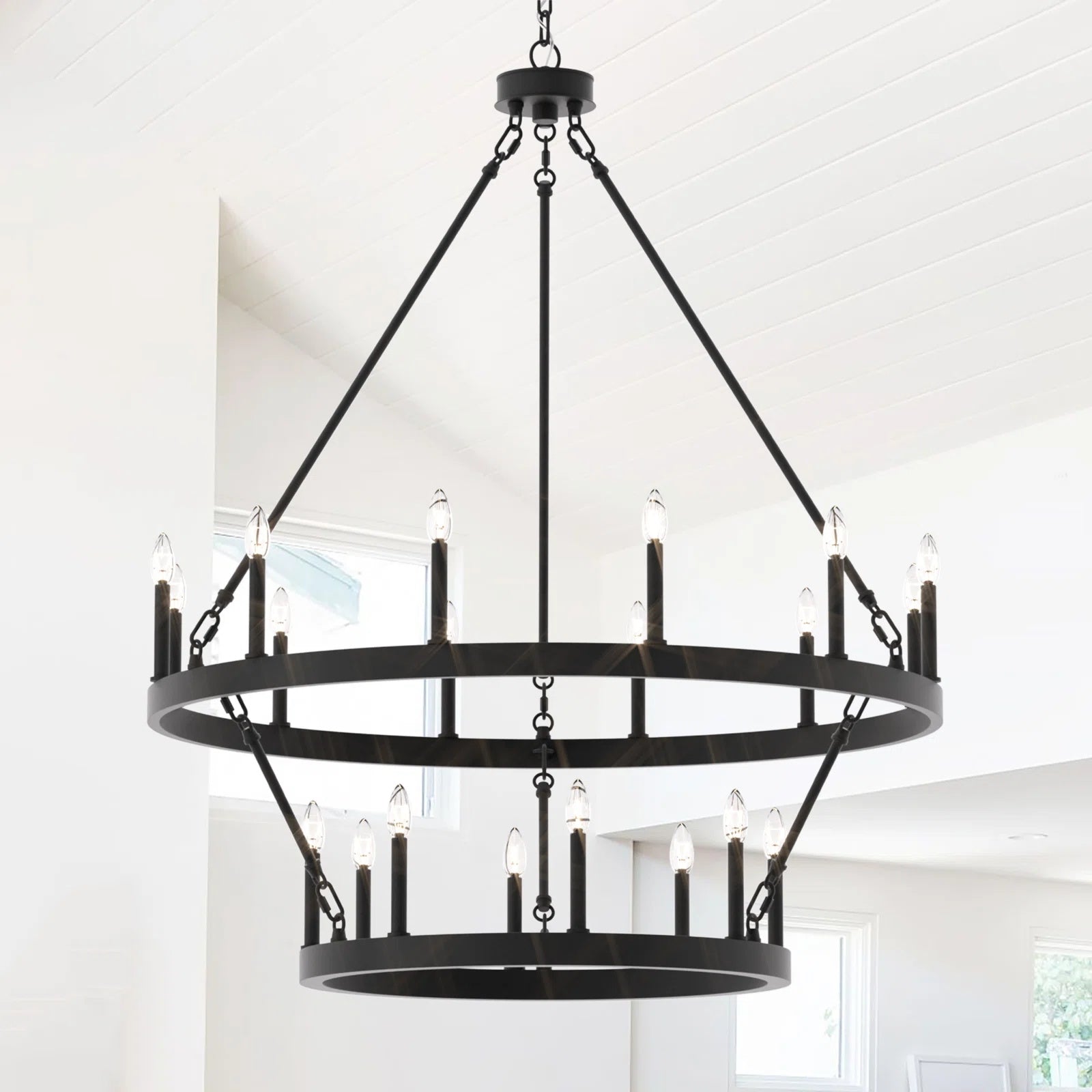 Mjolkuvyo Modern Minimalist Metal Chandelier