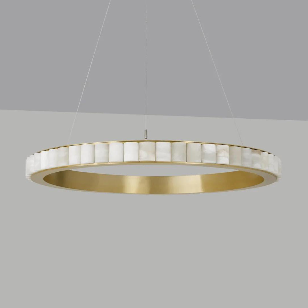 Sifuvyh Postmodern Luxury Stainless Alabaster Chandelier