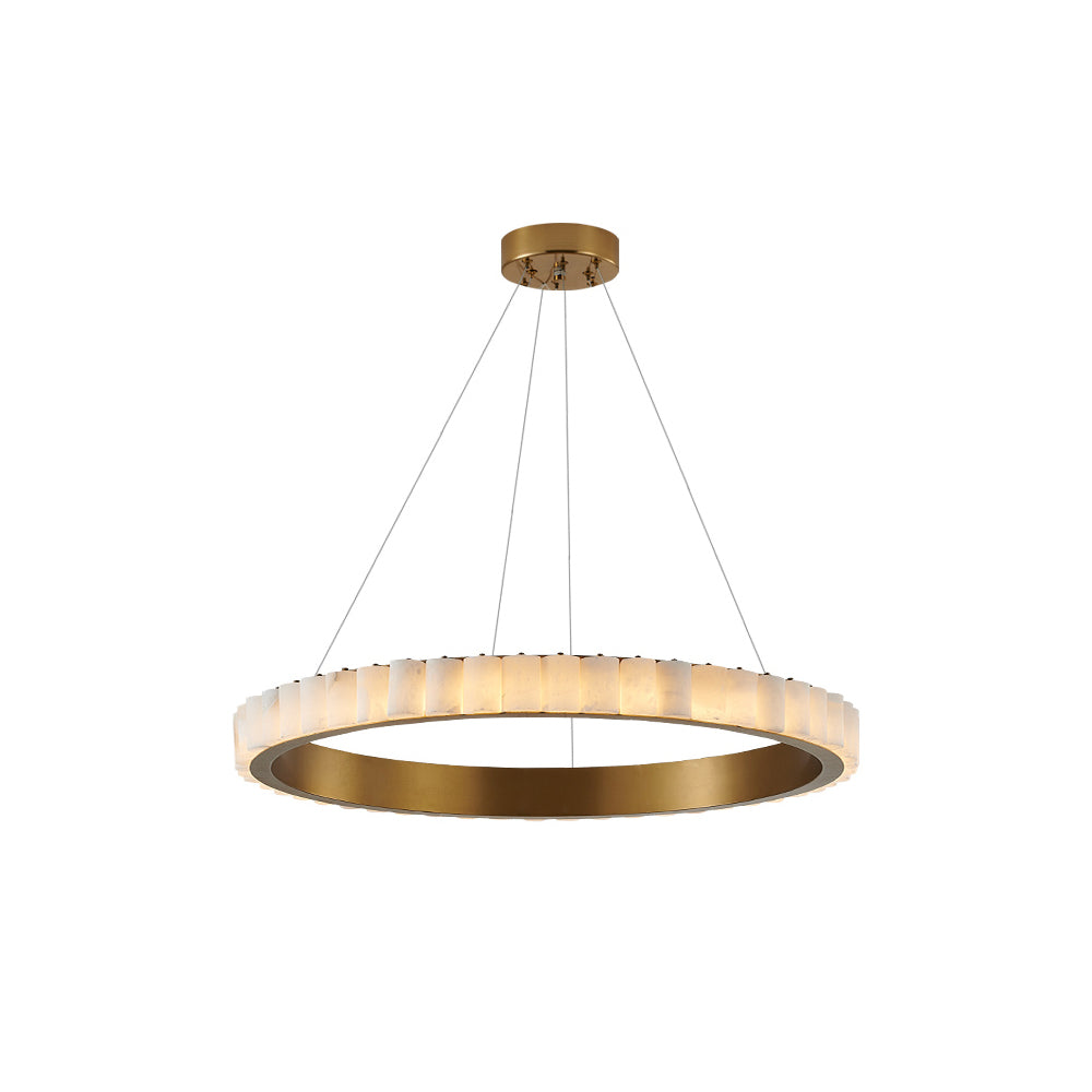 Sifuvyh Postmodern Luxury Stainless Alabaster Chandelier