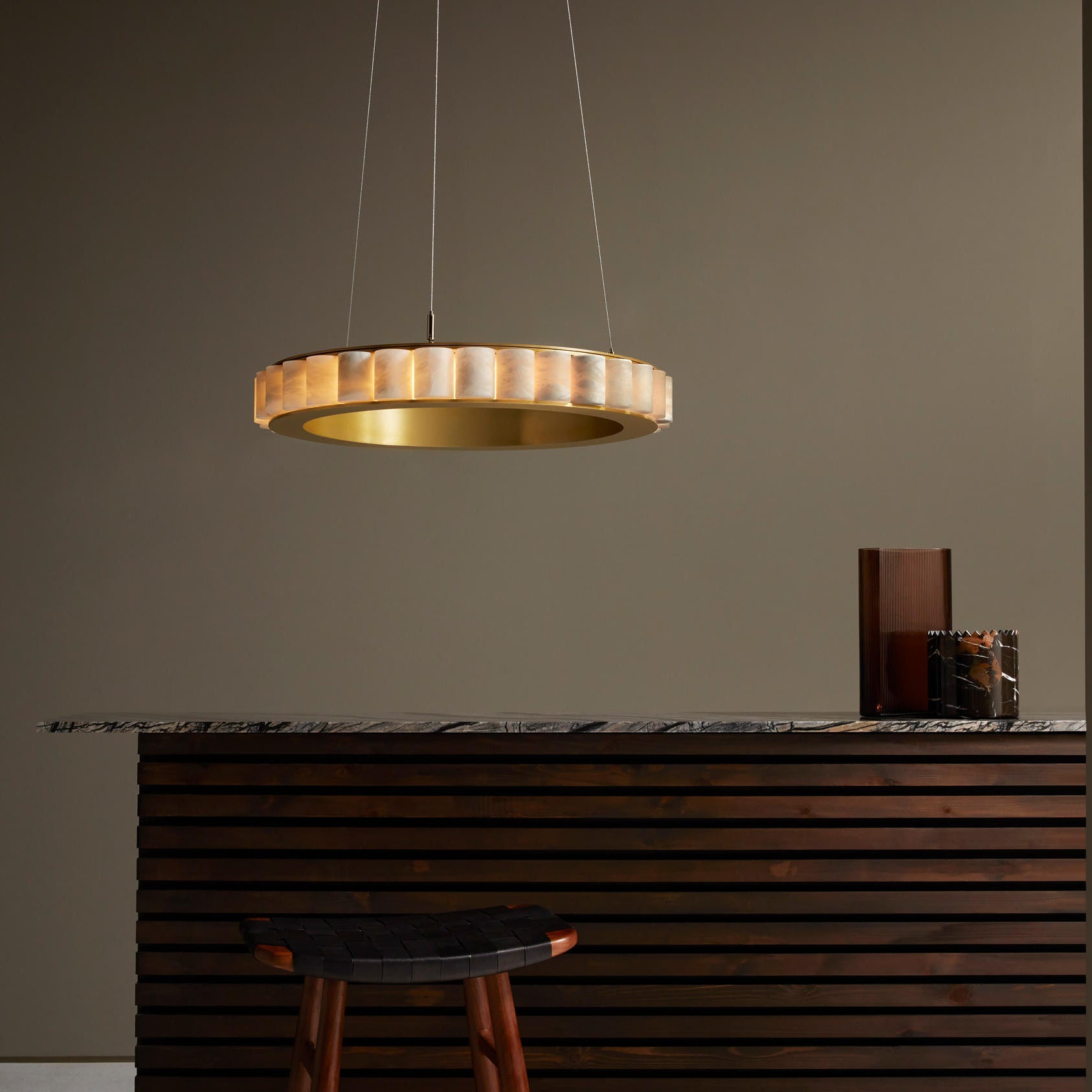 Sifuvyh Postmodern Luxury Stainless Alabaster Chandelier