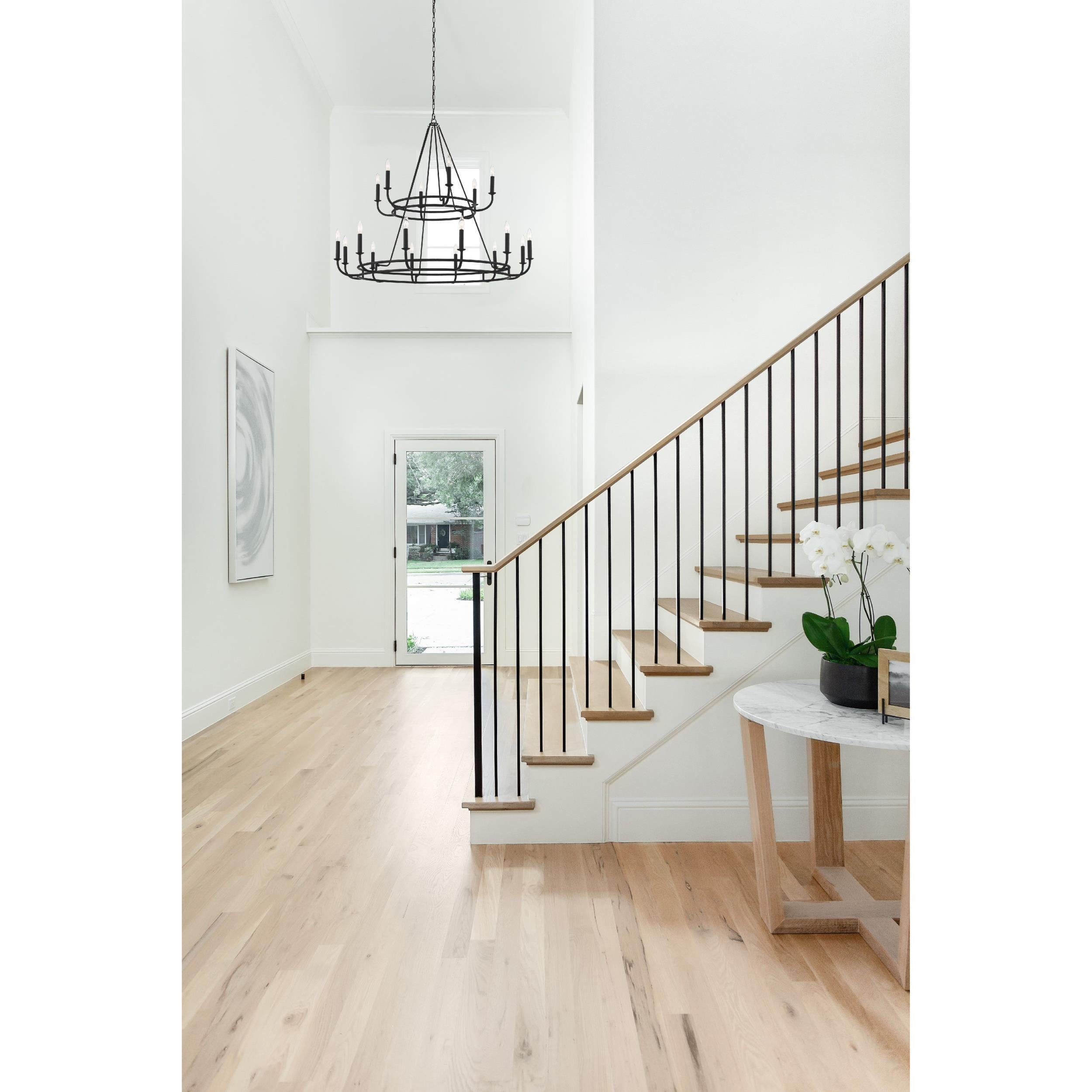 Xenuvyh Modern Minimalist Vintage Industrial Metal Chandelier