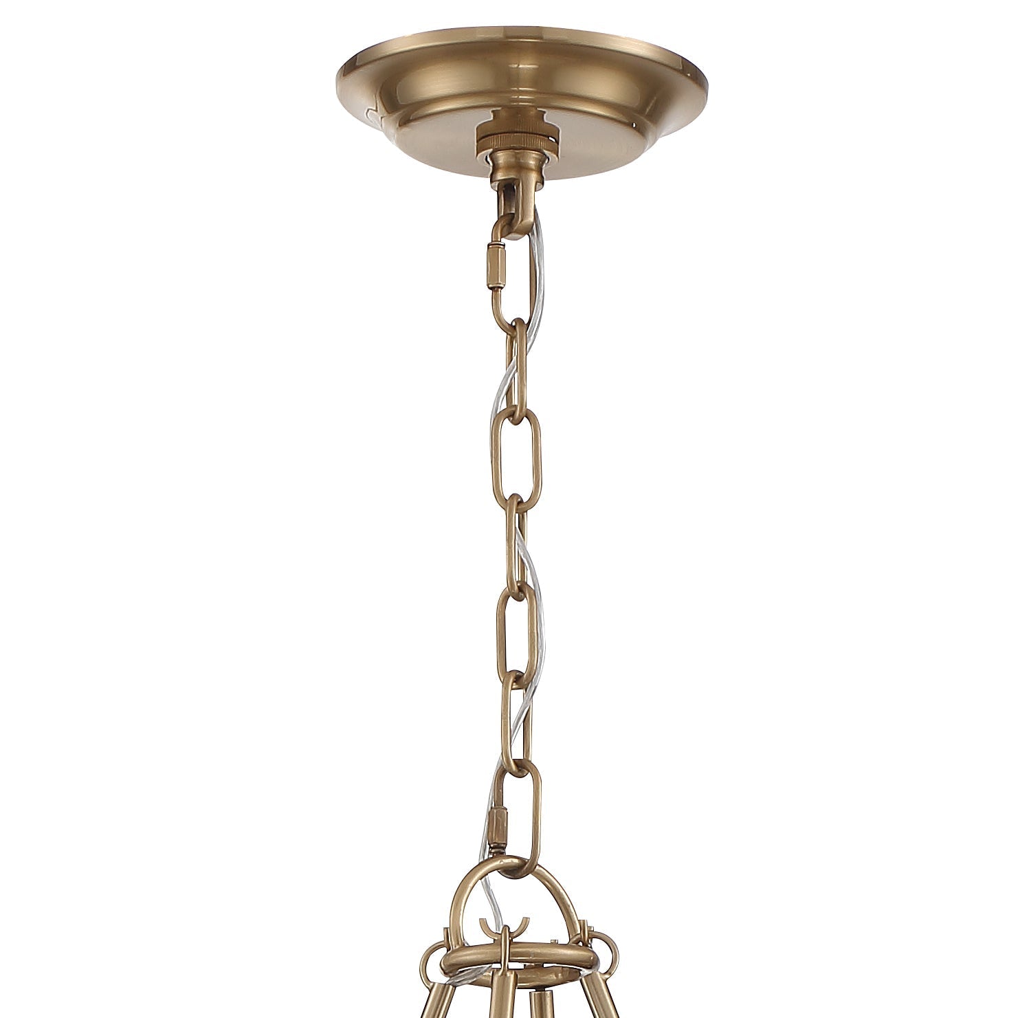Xenuvyh Modern Minimalist Vintage Industrial Metal Chandelier