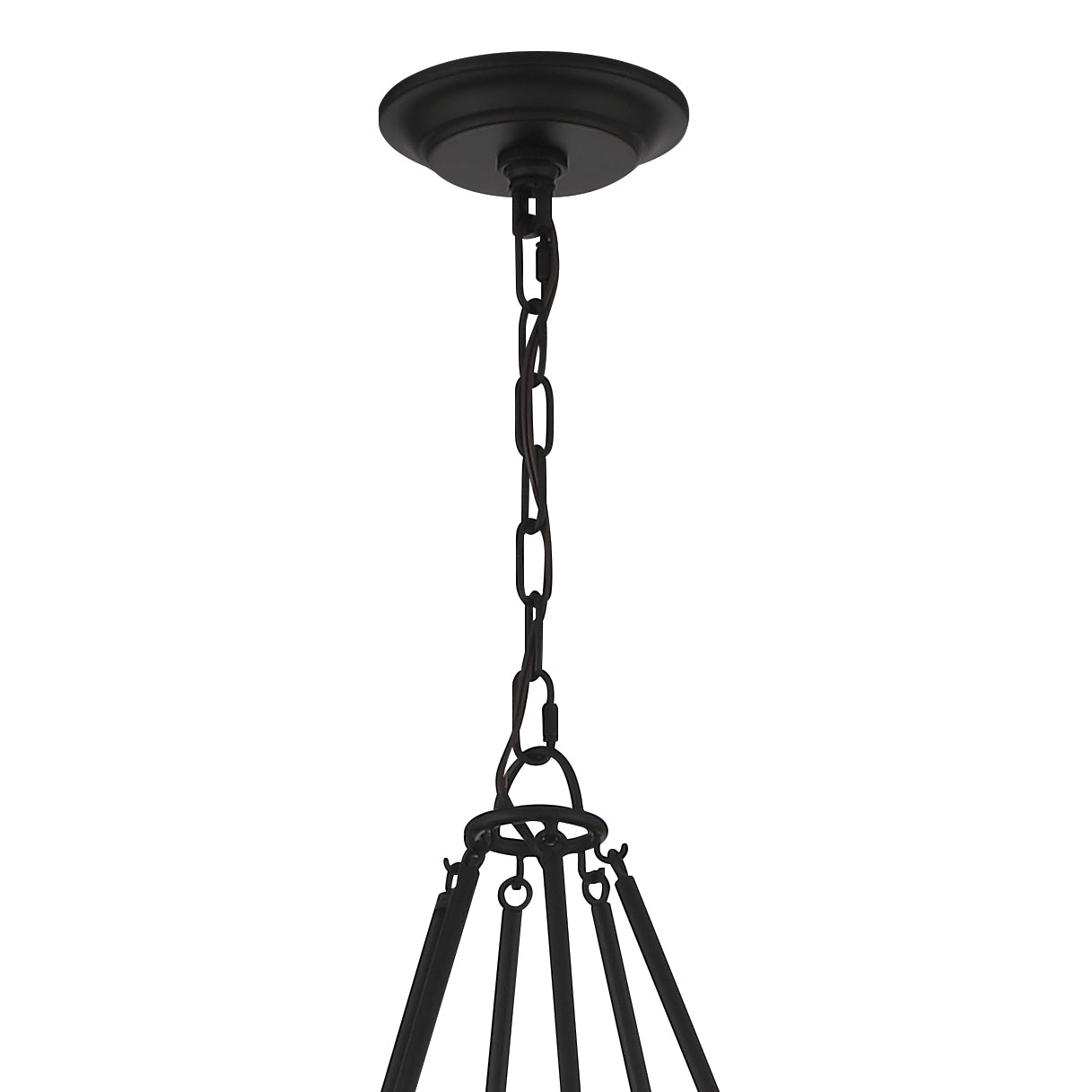 Xenuvyh Modern Minimalist Vintage Industrial Metal Chandelier
