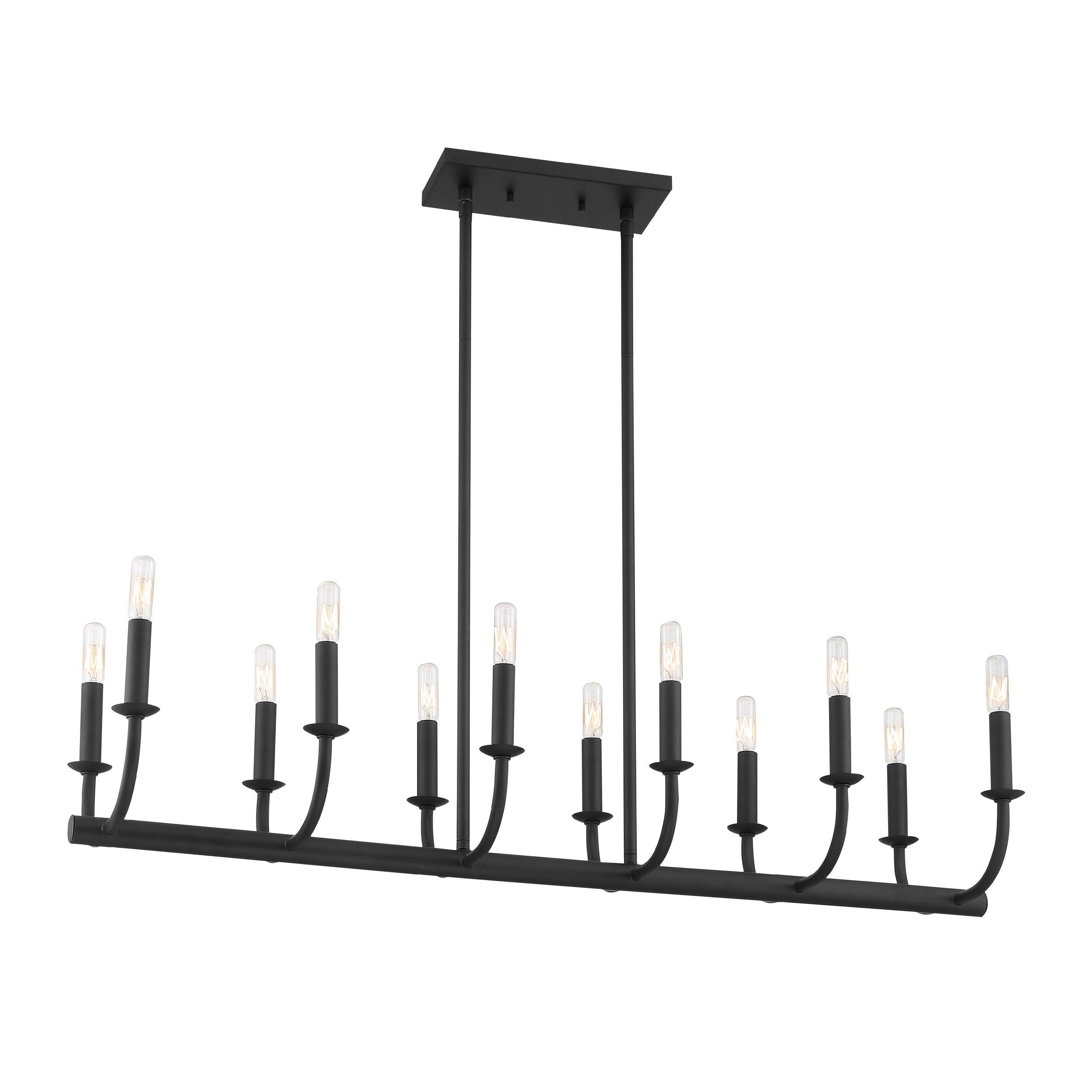 Xenuvyh Modern Minimalist Vintage Industrial Metal Chandelier