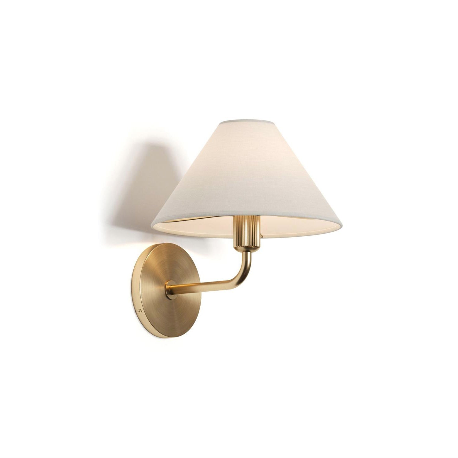 Cisoren Traditional Unique Brass Fabric Wall Lamp - Lamp Copper