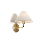 Cisoren Traditional Unique Brass Fabric Wall Lamp - Lamp Copper