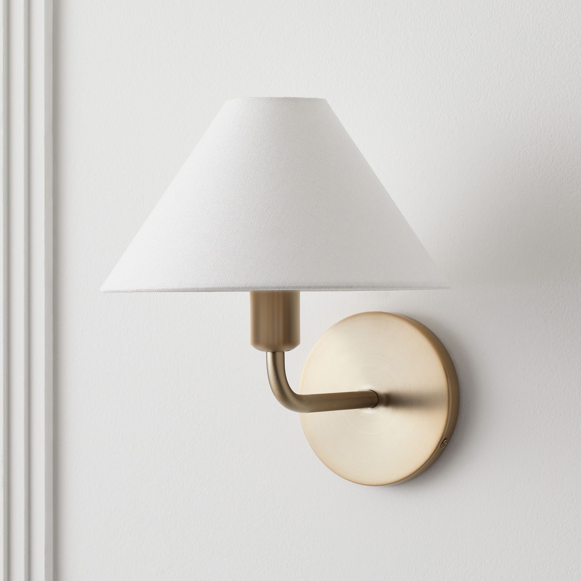 Cisoren Traditional Unique Brass Fabric Wall Lamp - Lamp Copper