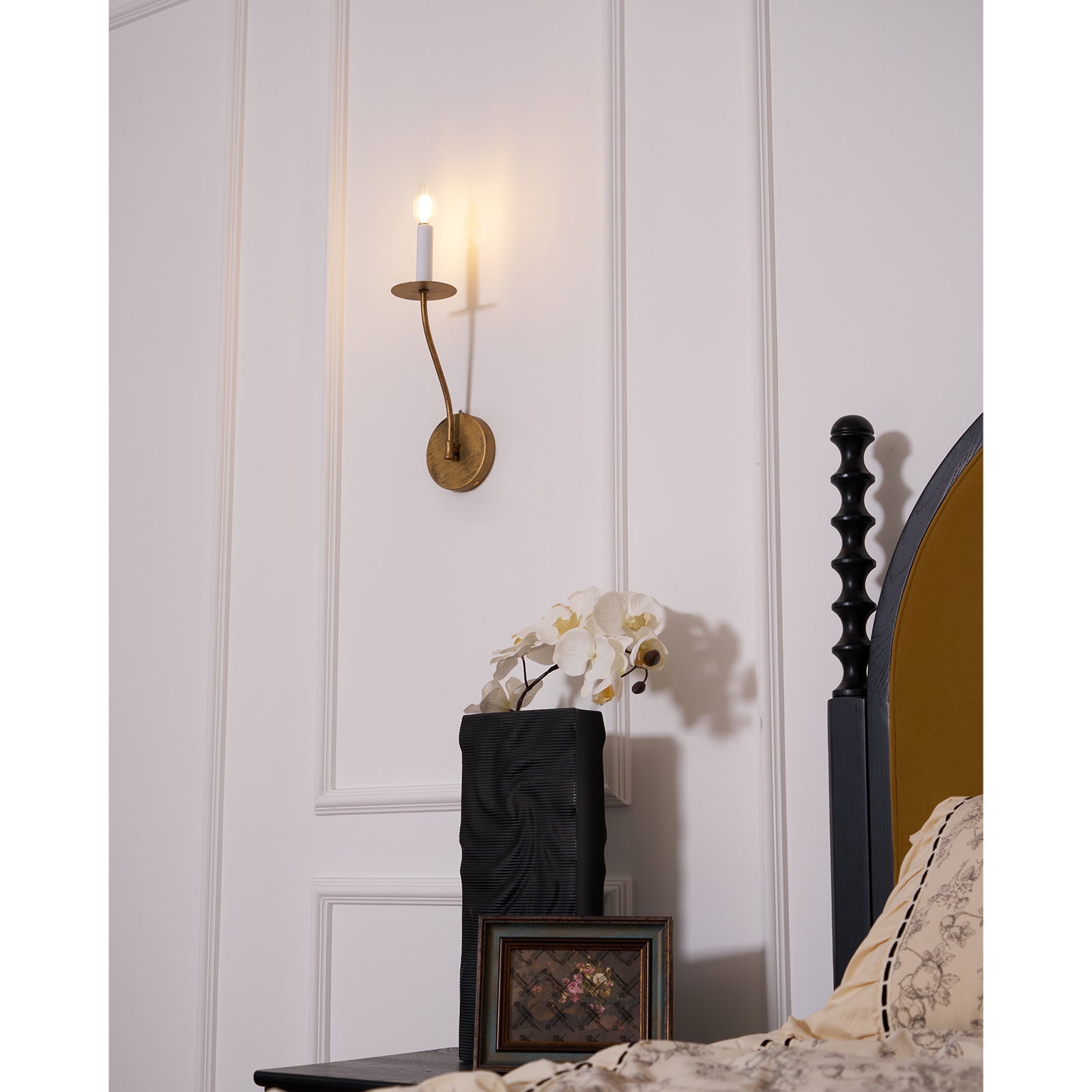 Eirikuvyh Modern Minimalist Vintage Industrial Metal Wall Lamp - Lamp Copper