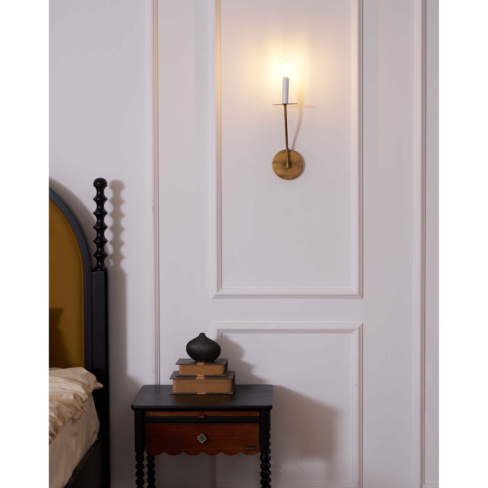 Eirikuvyh Modern Minimalist Vintage Industrial Metal Wall Lamp - Lamp Copper