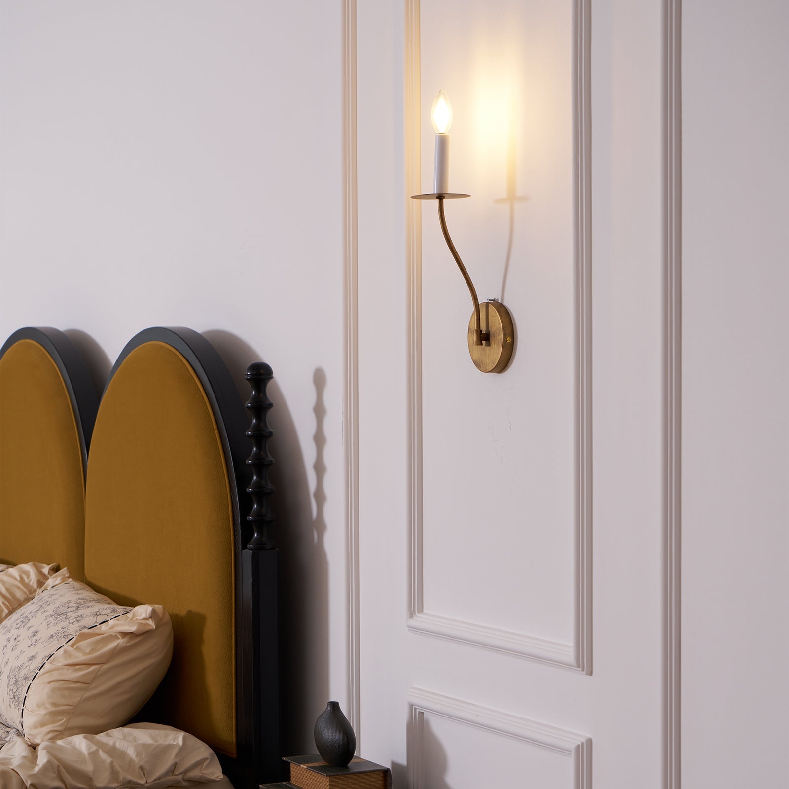 Eirikuvyh Modern Minimalist Vintage Industrial Metal Wall Lamp - Lamp Copper