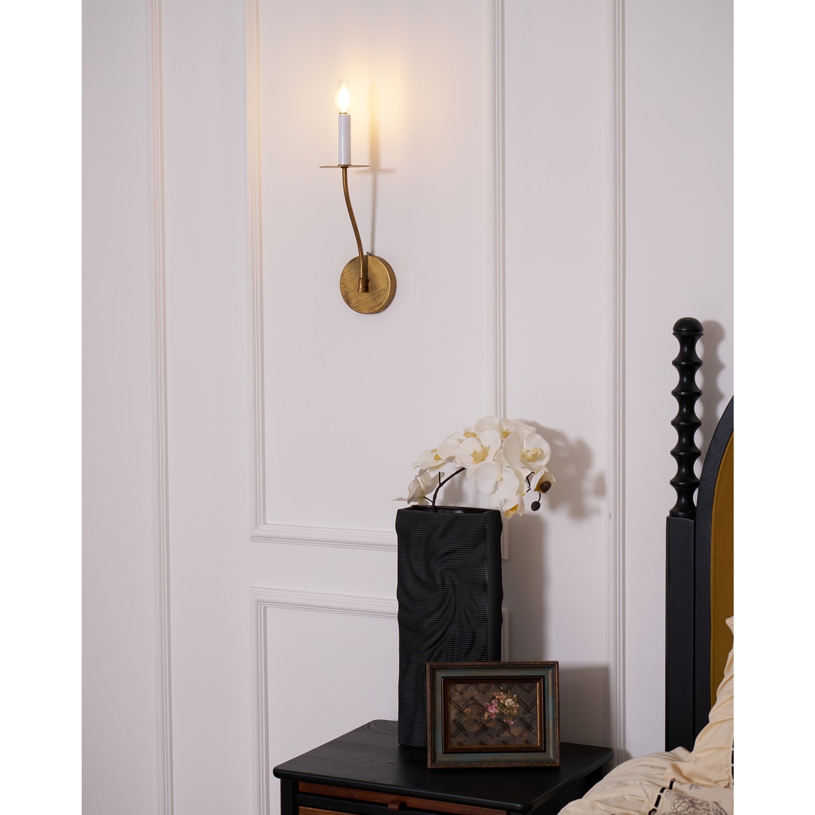 Eirikuvyh Modern Minimalist Vintage Industrial Metal Wall Lamp - Lamp Copper