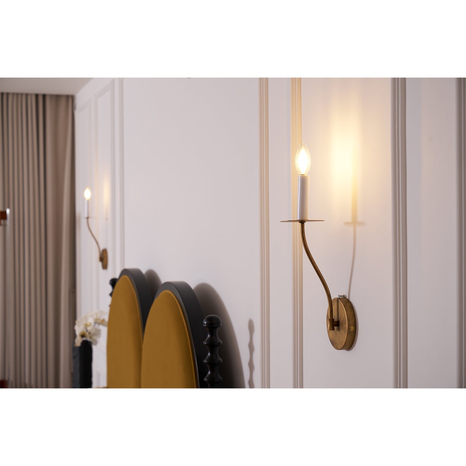 Eirikuvyh Modern Minimalist Vintage Industrial Metal Wall Lamp - Lamp Copper