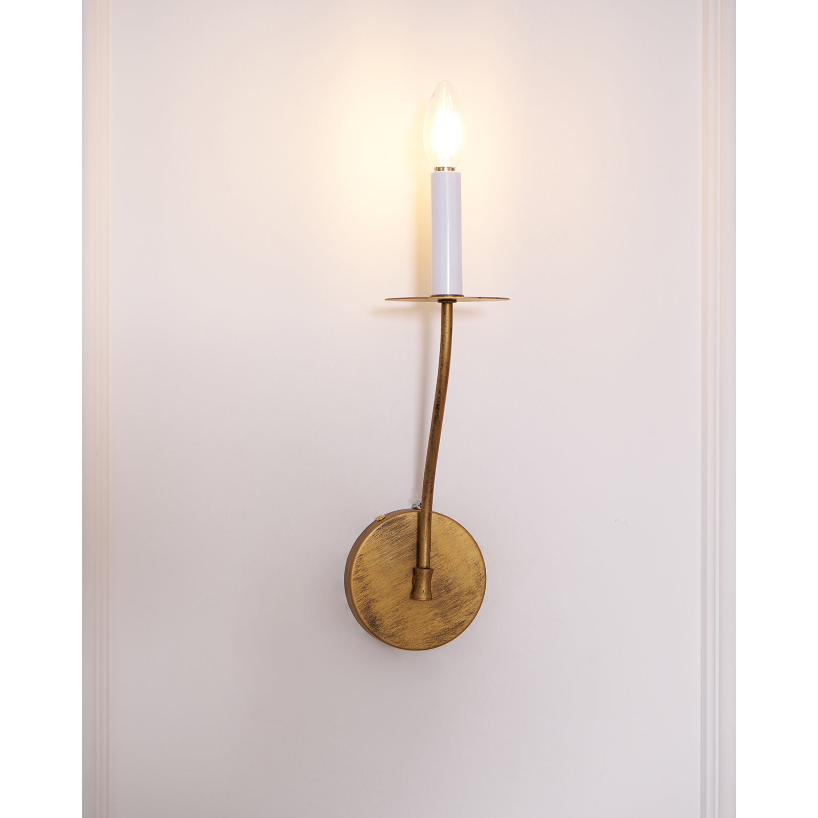 Eirikuvyh Modern Minimalist Vintage Industrial Metal Wall Lamp - Lamp Copper