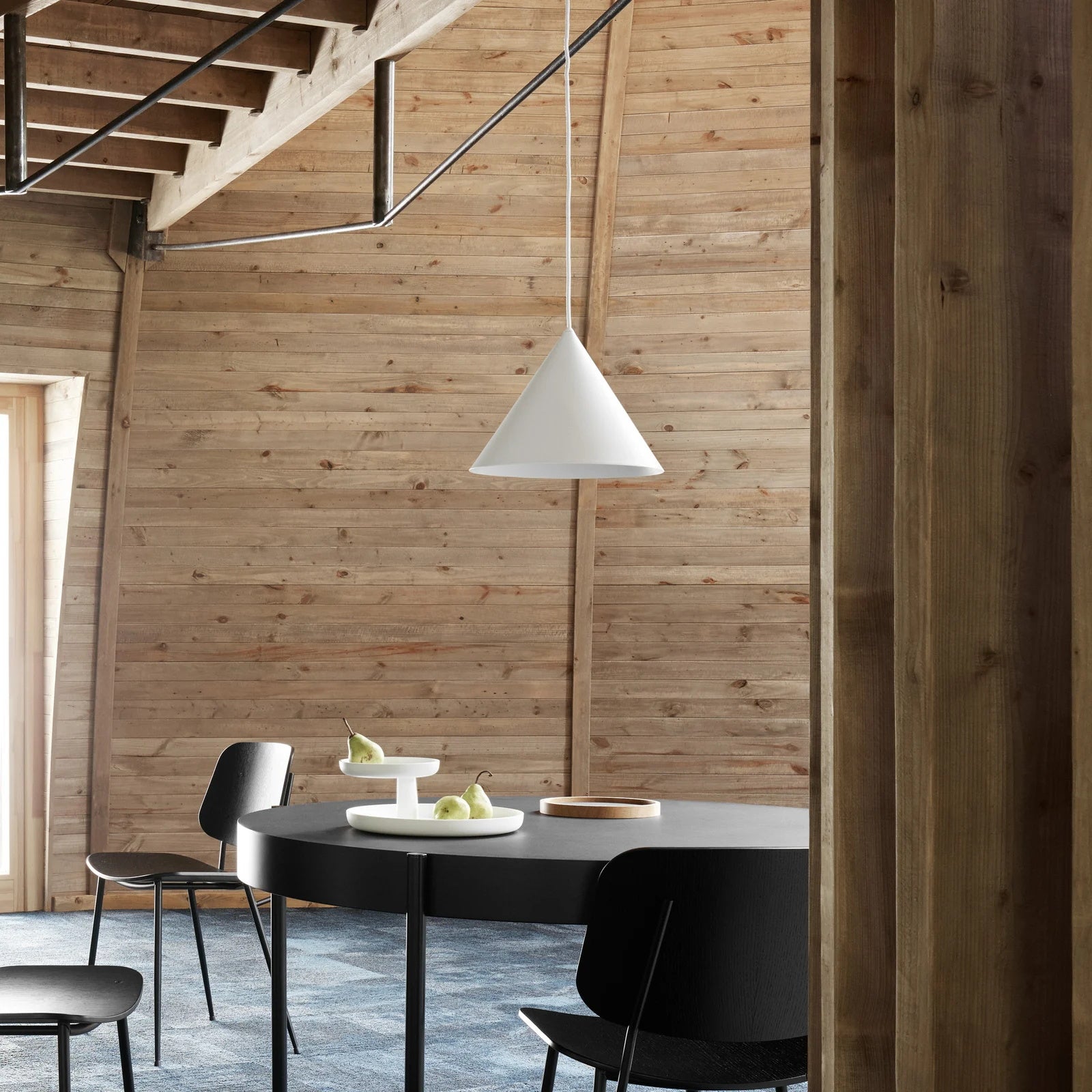 Caeluvyu Modern Minimalist Dark Metal Pendant Lamp - Lamp Copper