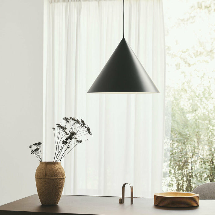Caeluvyu Modern Minimalist Dark Metal Pendant Lamp - Lamp Copper