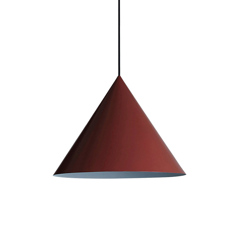 Caeluvyu Modern Minimalist Dark Metal Pendant Lamp - Lamp Copper