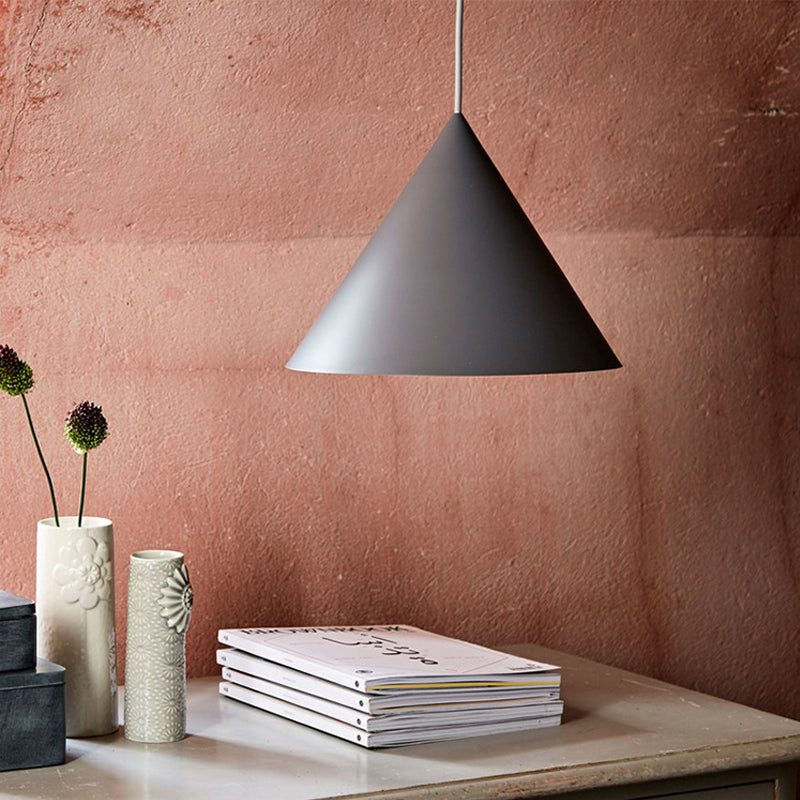 Caeluvyu Modern Minimalist Dark Metal Pendant Lamp - Lamp Copper