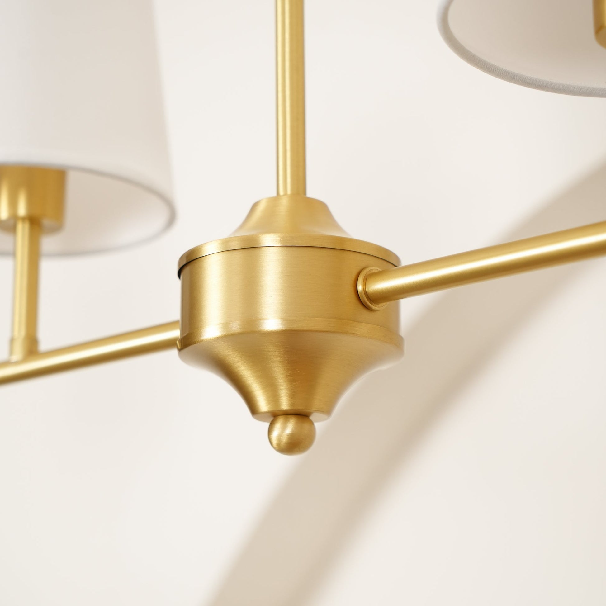 Avvenora Vintage Industrial Brass Fabric Pendant Lamp - Lamp Copper