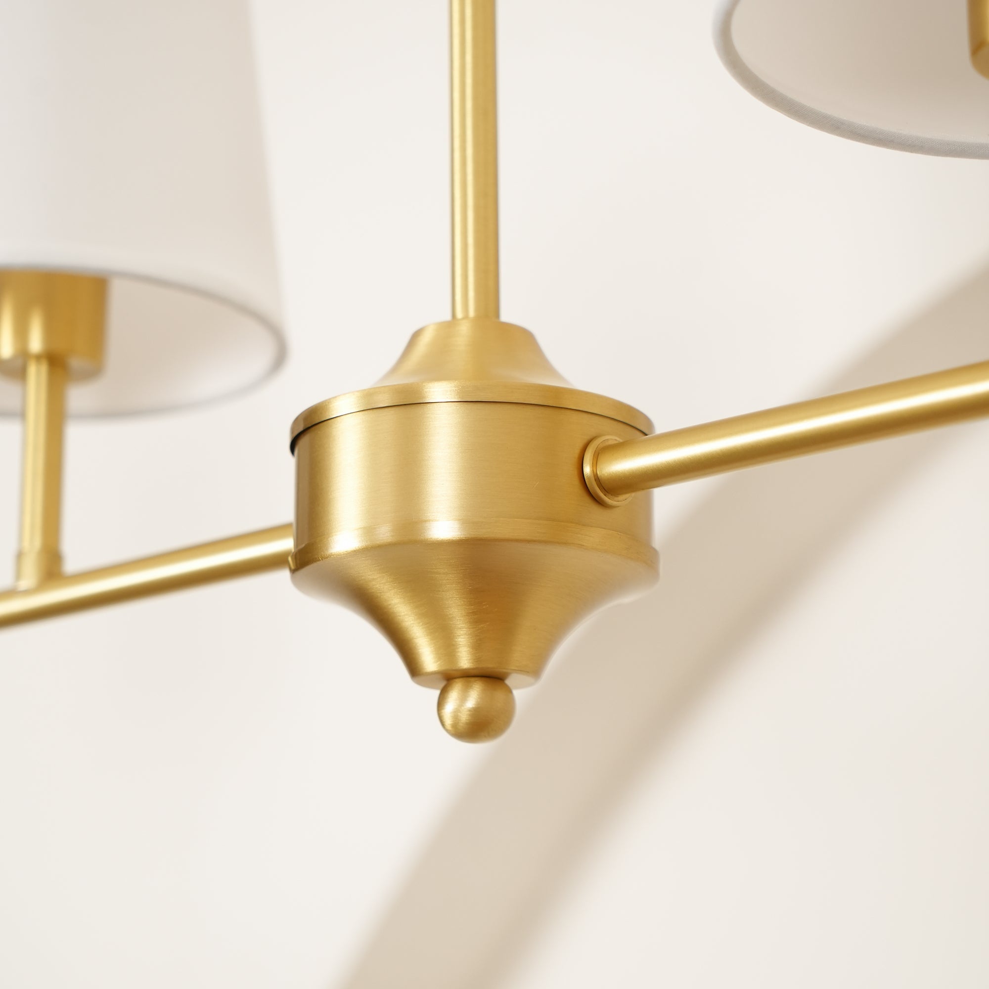 Avvenora Vintage Industrial Brass Fabric Pendant Lamp - Lamp Copper
