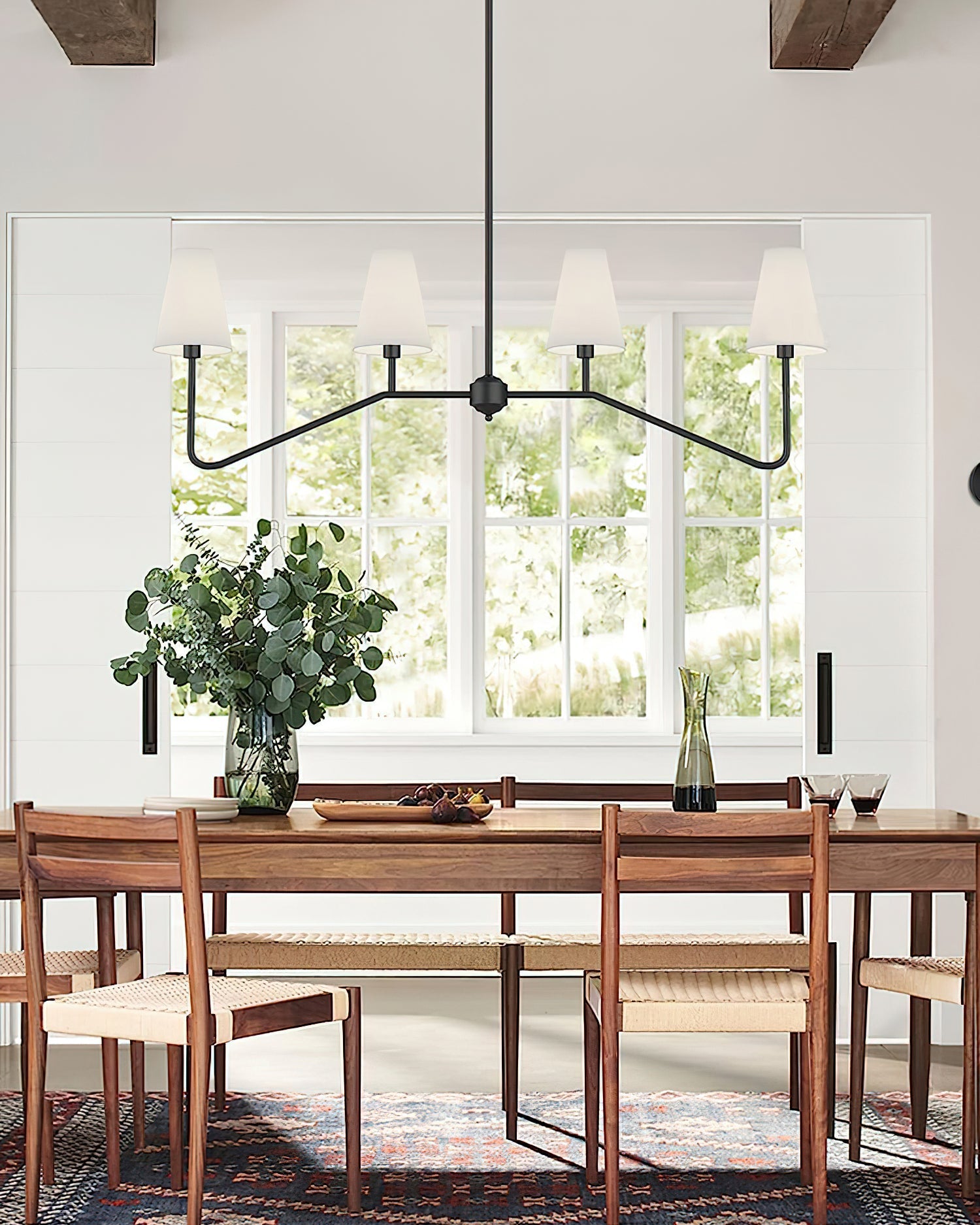 Avvenora Vintage Industrial Brass Fabric Pendant Lamp - Lamp Copper
