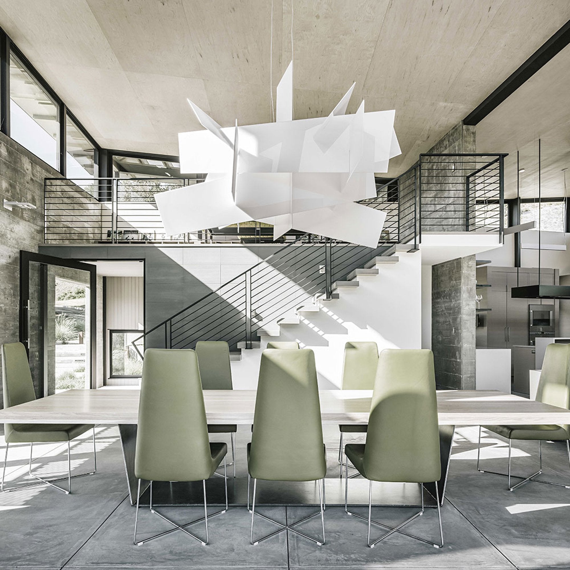 Jarnbruvyu Individual Creativity Acrylic Chandelier - Lamp Copper